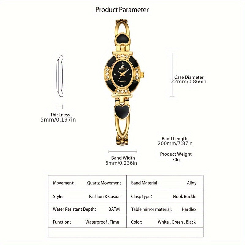 CAINUOS Casual Quartz Wrist Watch for Women