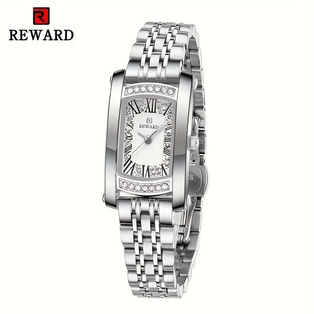Retro Rectangle Golden Women Watches