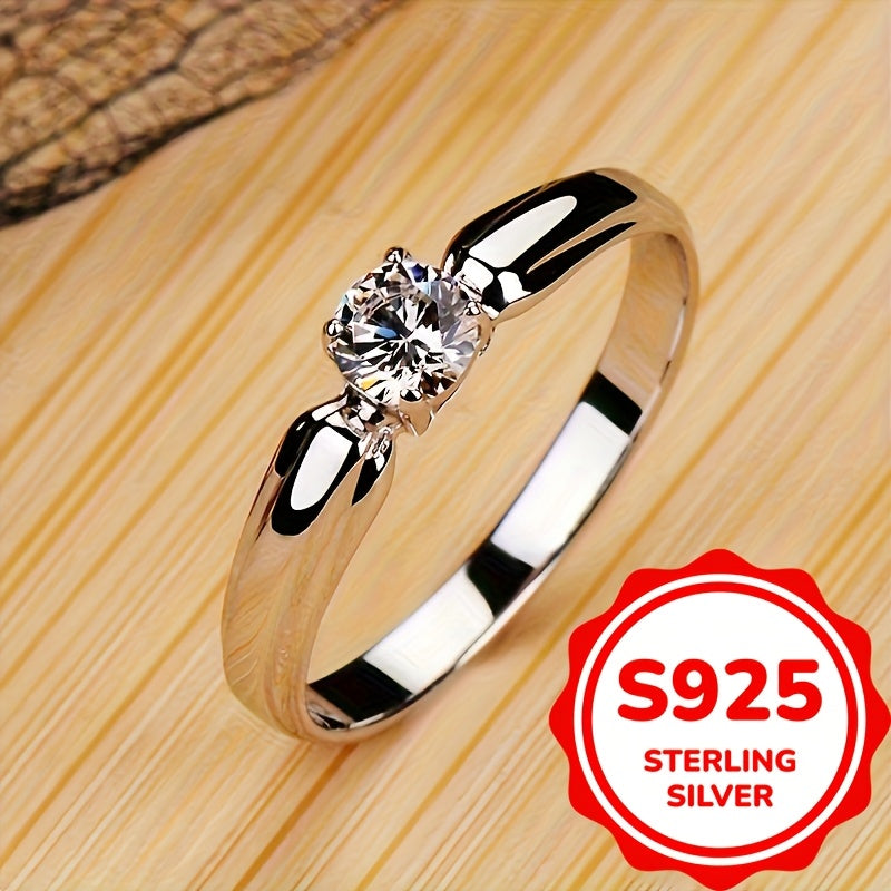 Classic Sterling Wedding Ring