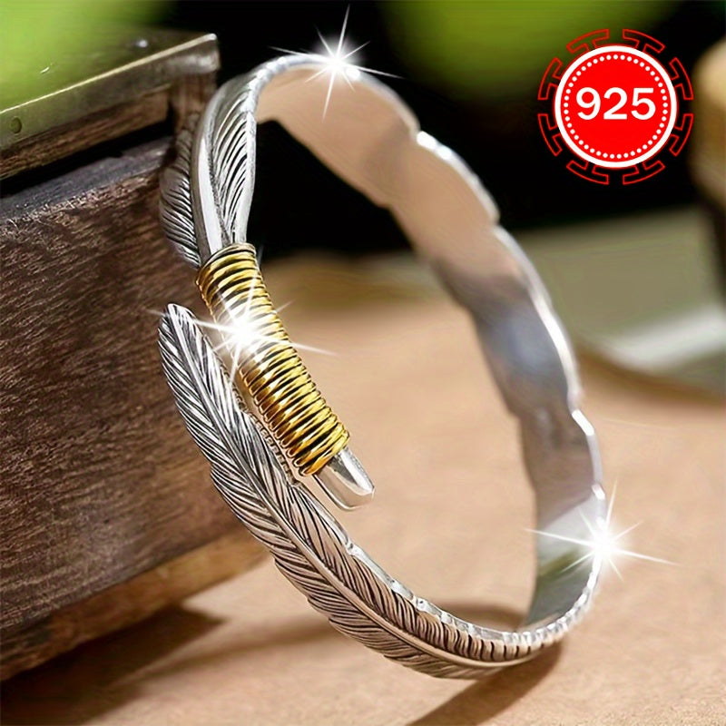 Silver Low Allergy Fashion Open Bangle