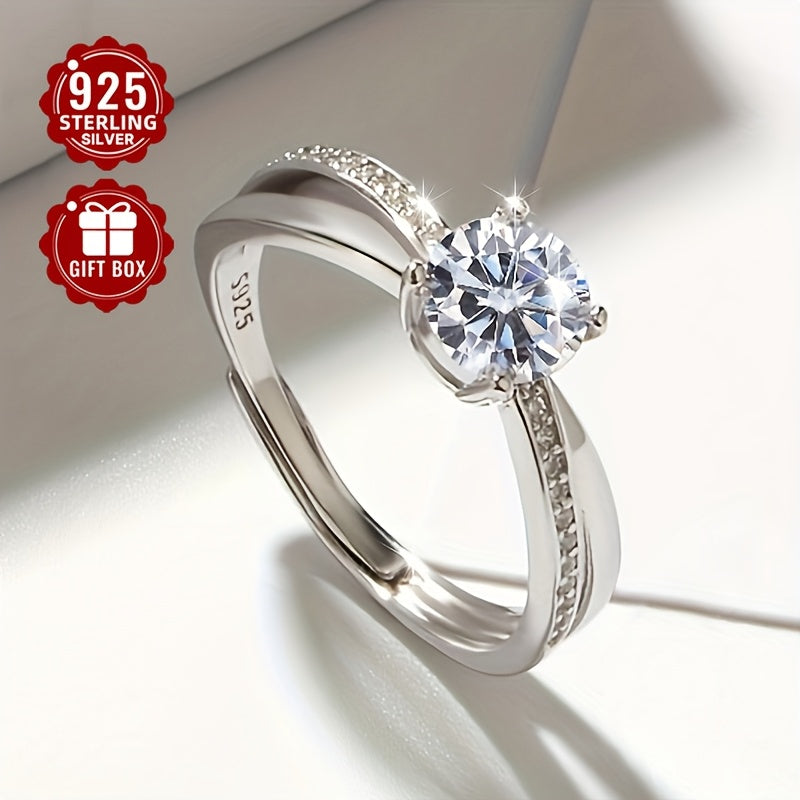 Beautiful Sterling Adjustable Ring