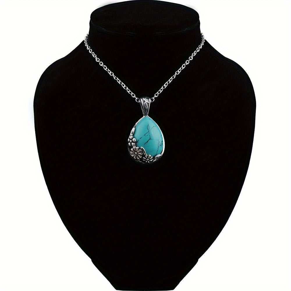 Turquoise Pendant Necklace