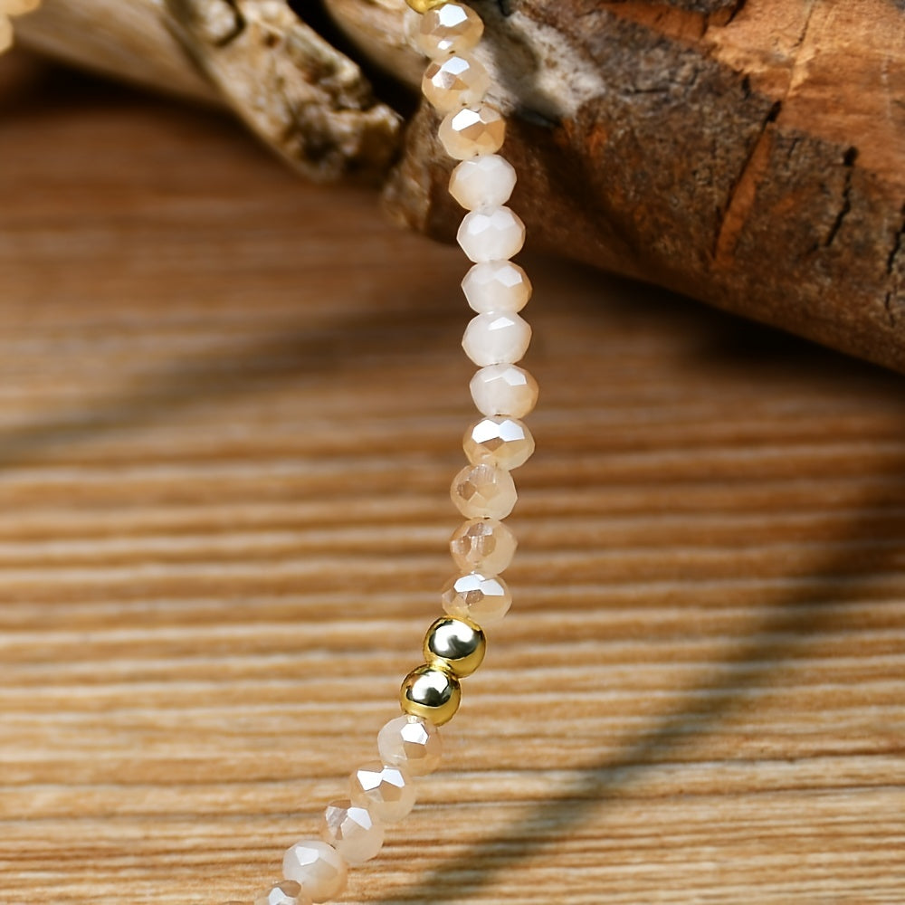 Natural Freshwater Pearl Beaded Necklace