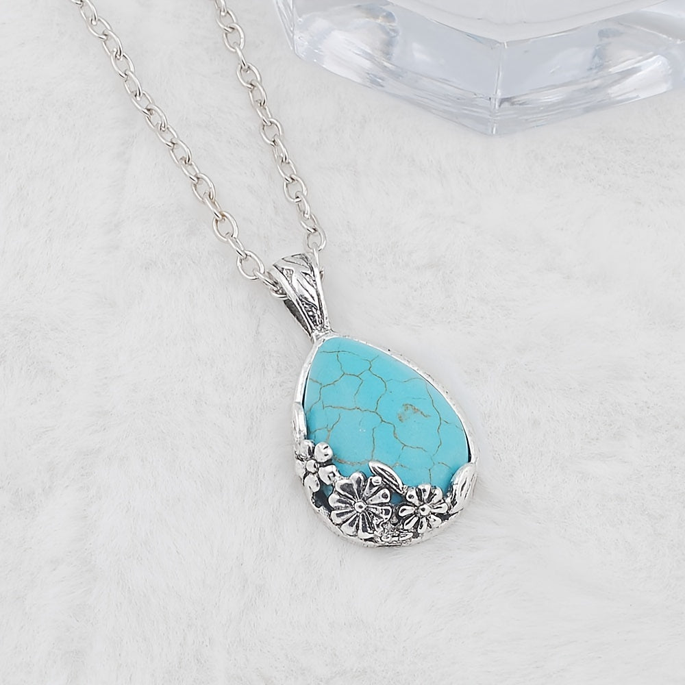 Turquoise Pendant Necklace