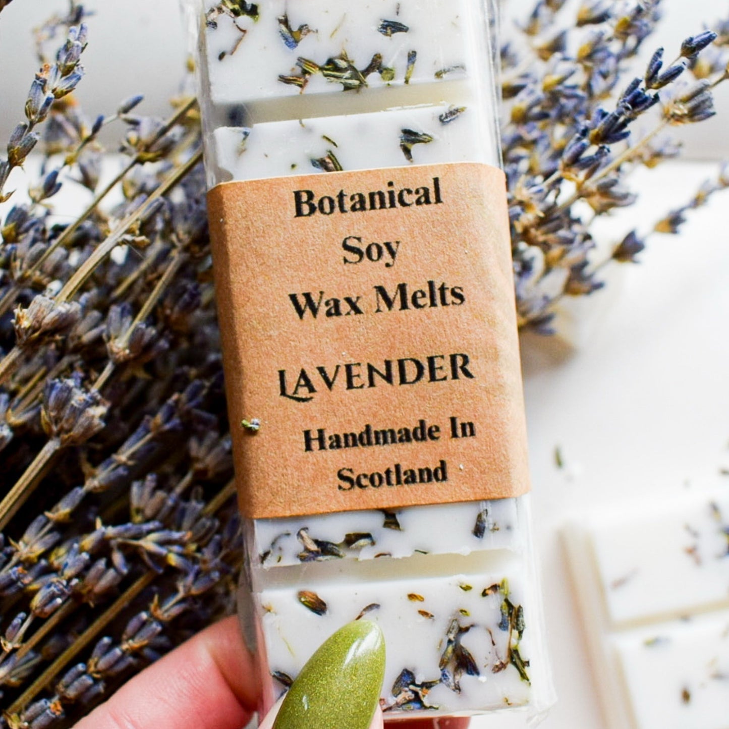 Lavender Botanical Soy Wax Melt Bar