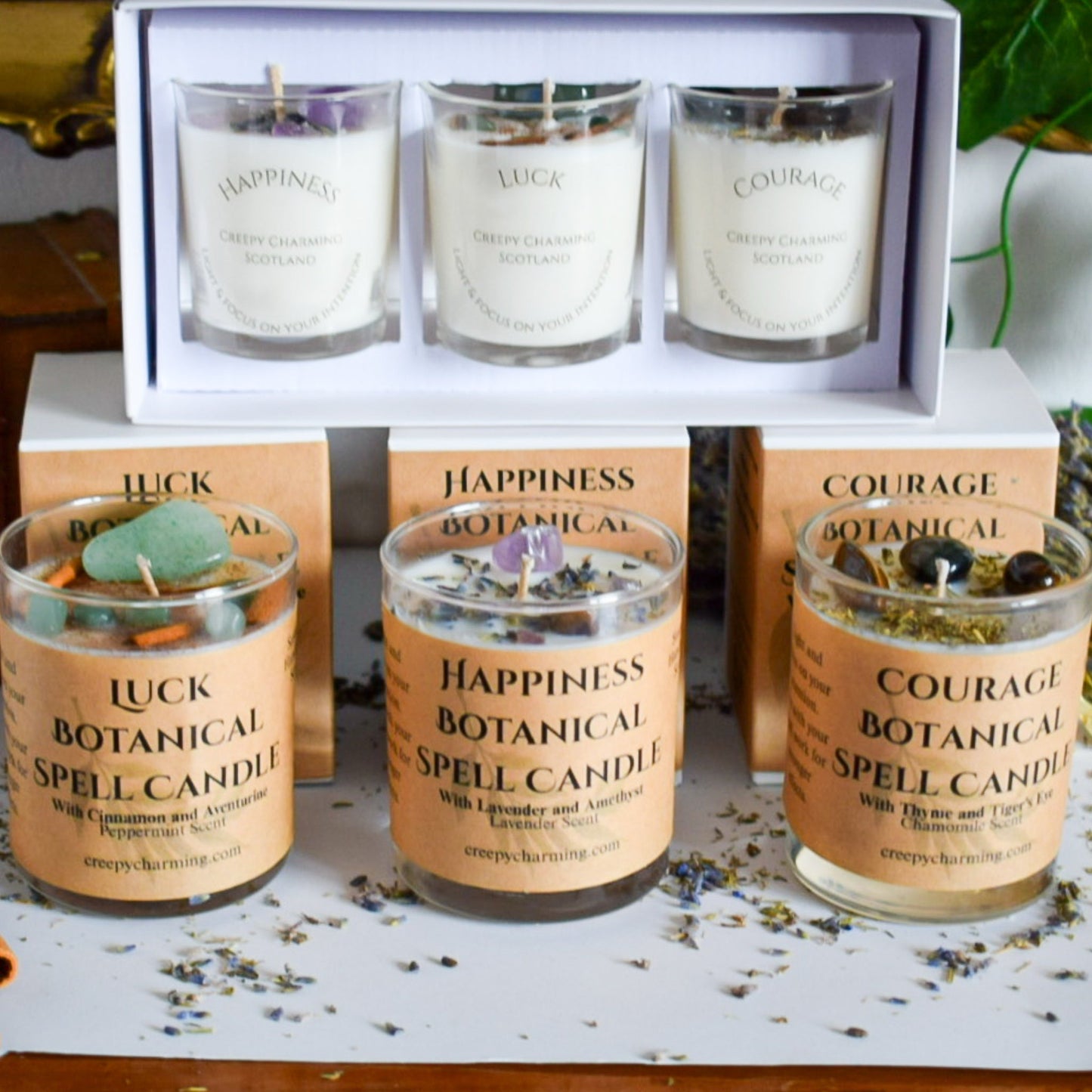 Courage Spell Soy Candle