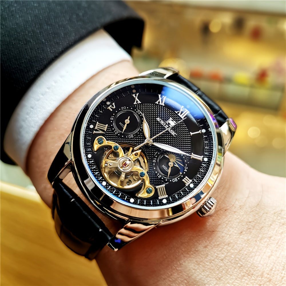 Automatic Tourbillon Mechanical Watch