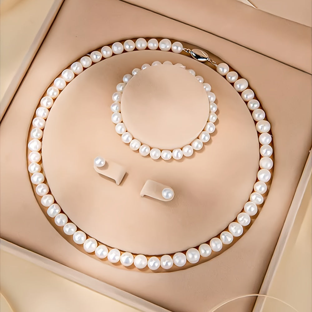 Elegant 3pcs Pearl Set