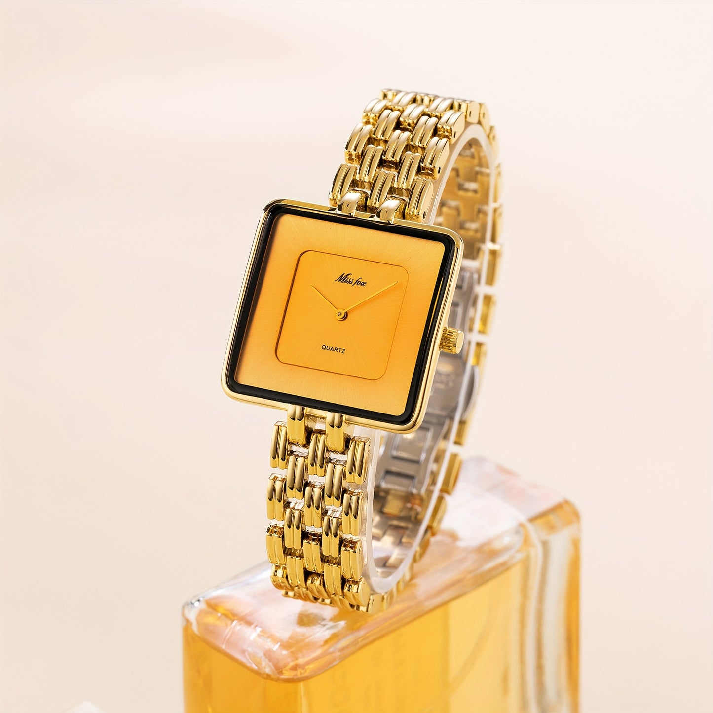MISSFOX Stylish Minimalist Ladies Quartz Watch