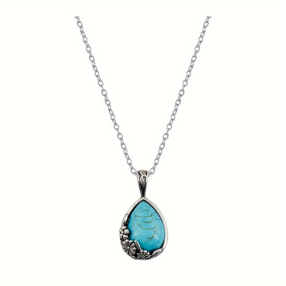 Turquoise Pendant Necklace