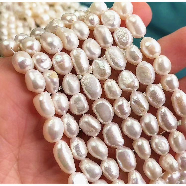 Natural Freshwater Pearl Beaded Necklace