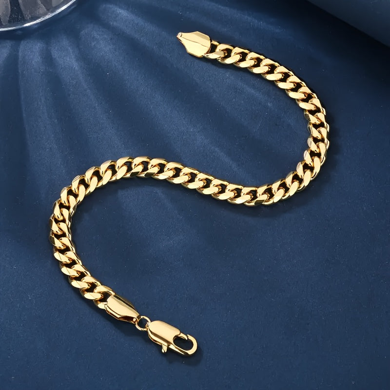 Stylish And Versatile Golden Bracelet for Men