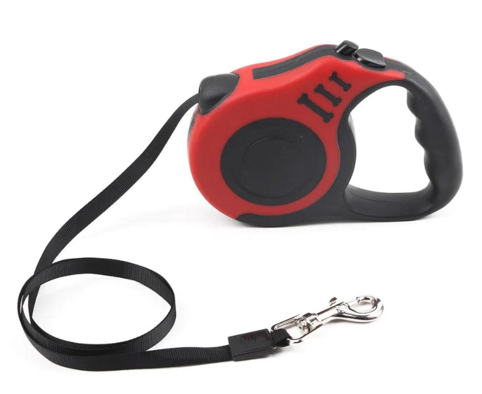 Walk Freely, Stay in Control – 16.5FT Retractable Dog Leash with One-Touch Brake
