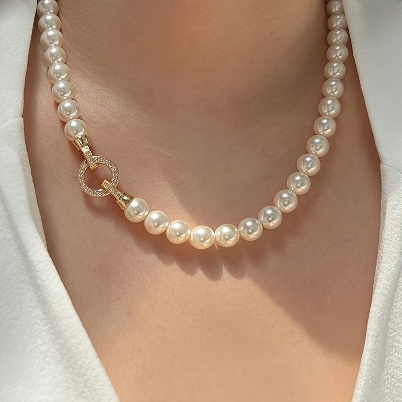 Vintage Australian White Pearl Necklace