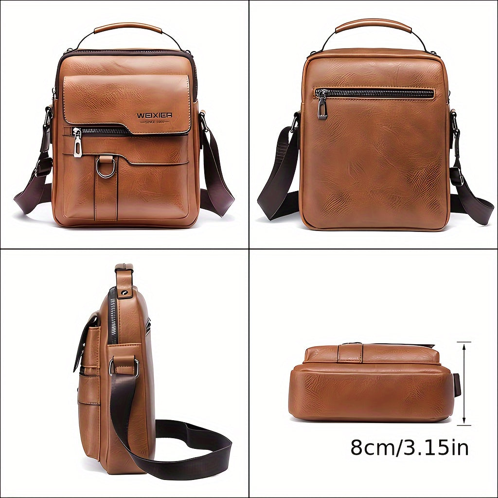 Men's Genuine Leather Crossbody Bag Shoulder Bags