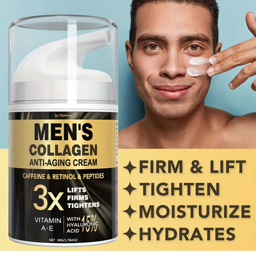 Men's Collagen Peptides Face Lift Cream