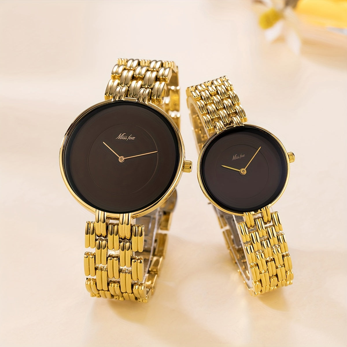 MISSFOX Stylish And Romantic Couple Watches