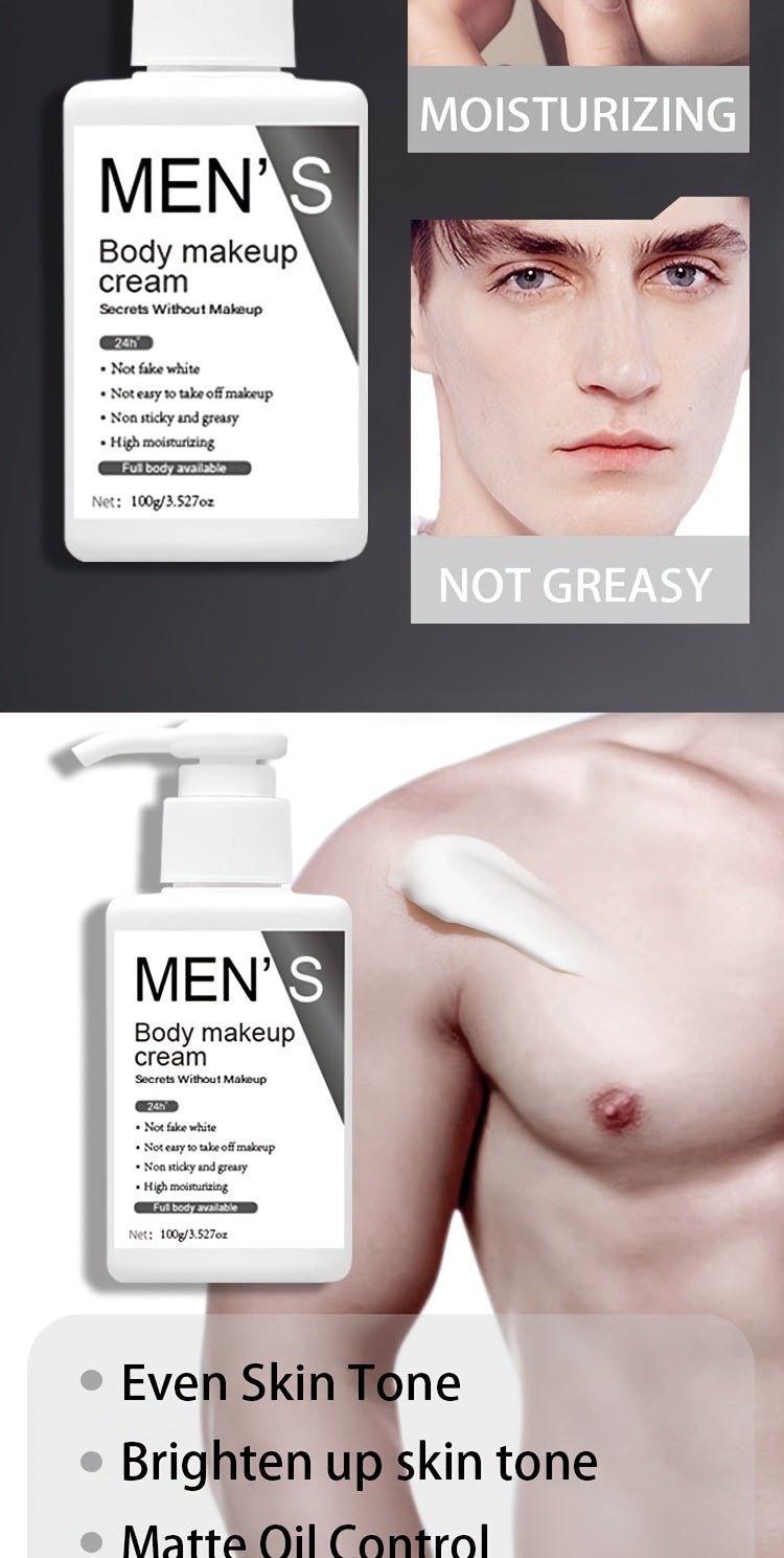 EMTERINE Men's Tinted Moisturizer Concealer Cream