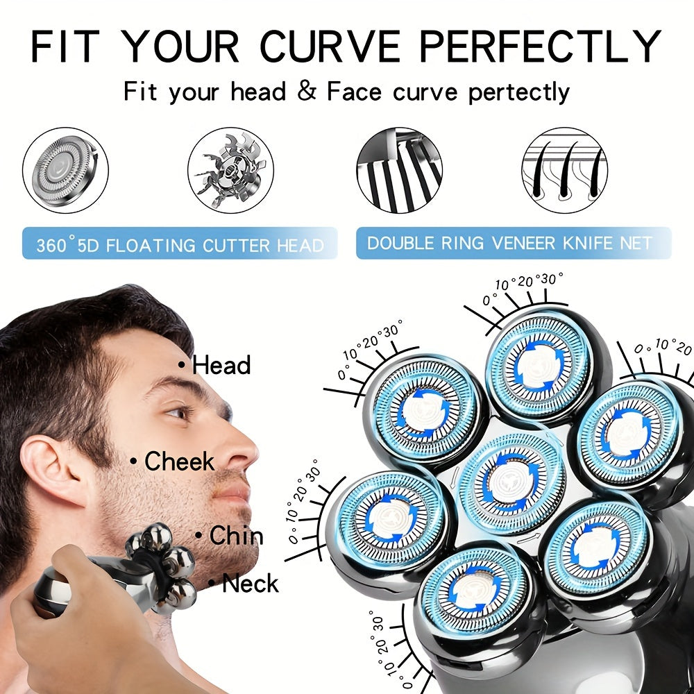 7D Head Shavers for Bald Men