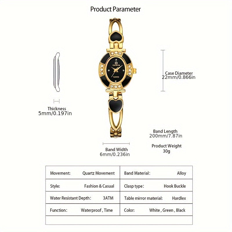 CAINUOS Casual Quartz Wrist Watch for Women