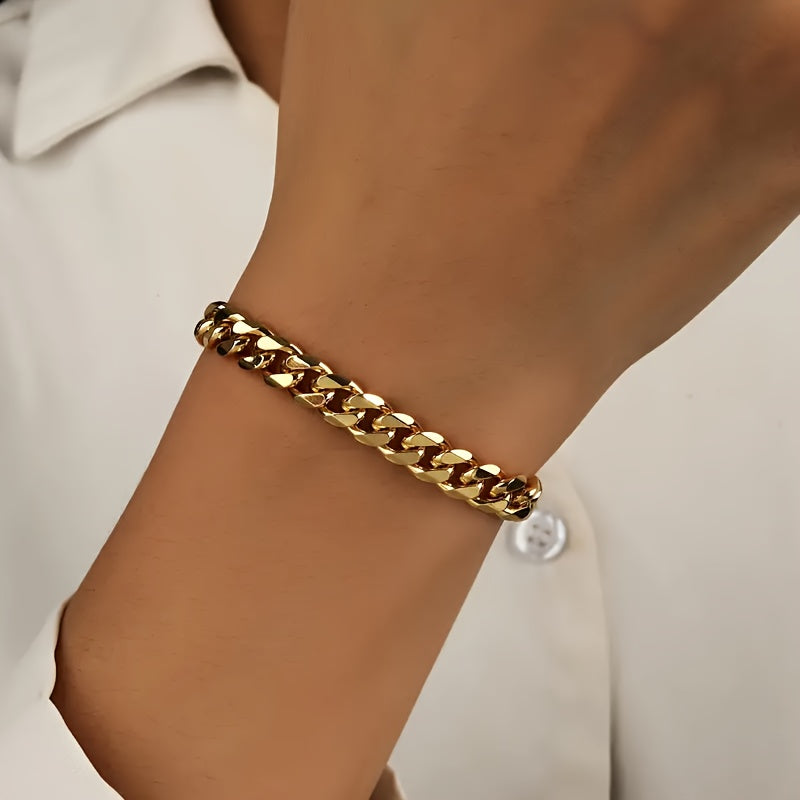 Stylish And Versatile Golden Bracelet for Men