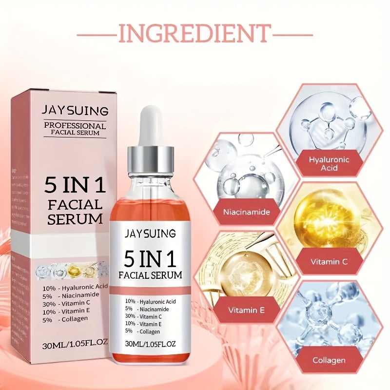 JAYSUING 5-in-1 Facial Treatment with Hyaluronic Acid