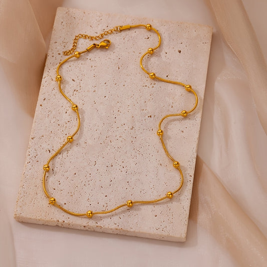 Simple and Elegant Gold  Necklace for Women