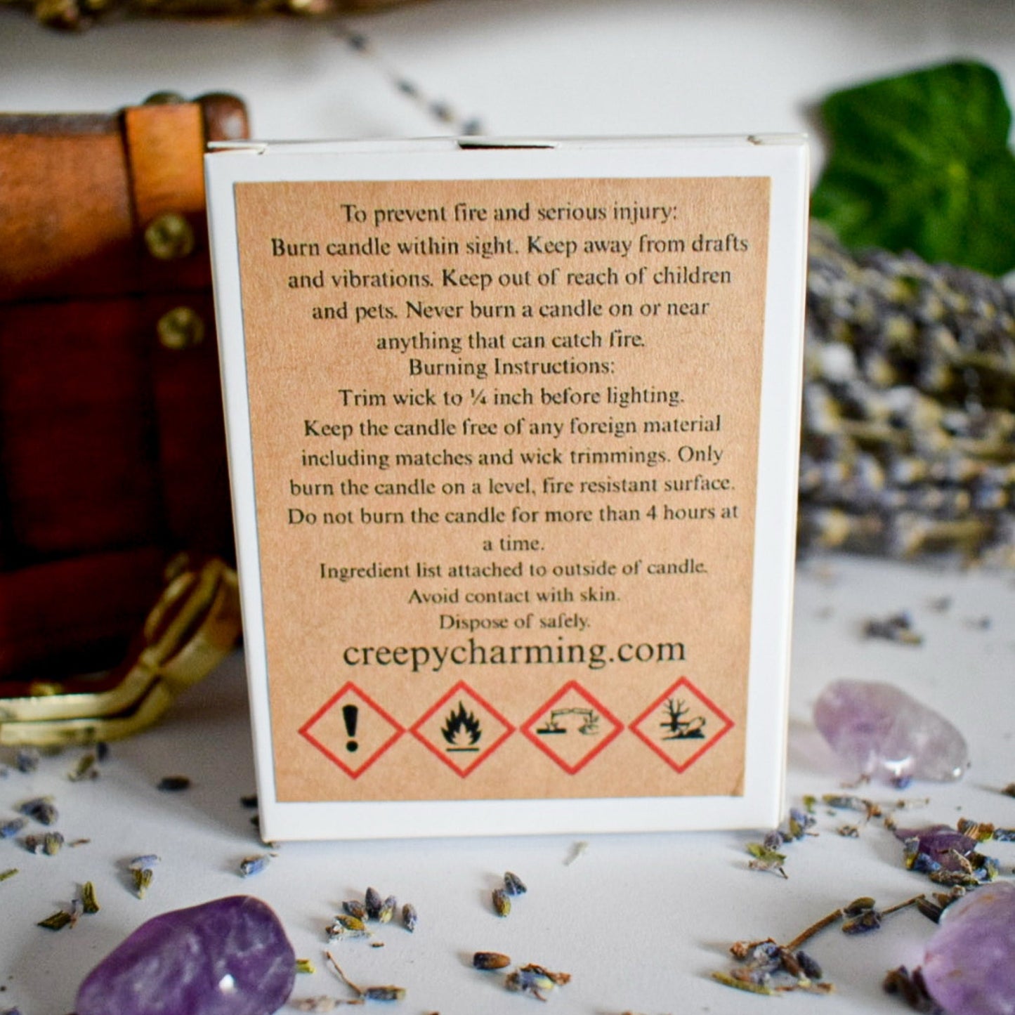 Courage Spell Soy Candle