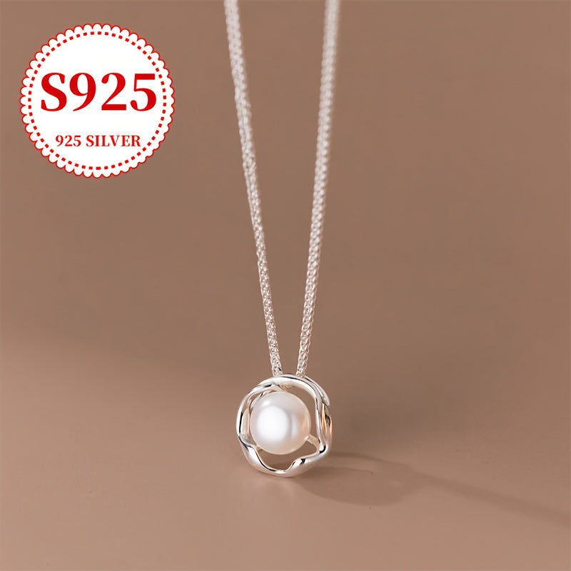 Low Allergy French Retro Baroque Irregular Pearl Necklace