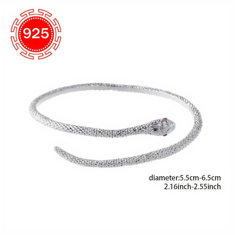 Silver Low Allergy Fashion Open Bracelet