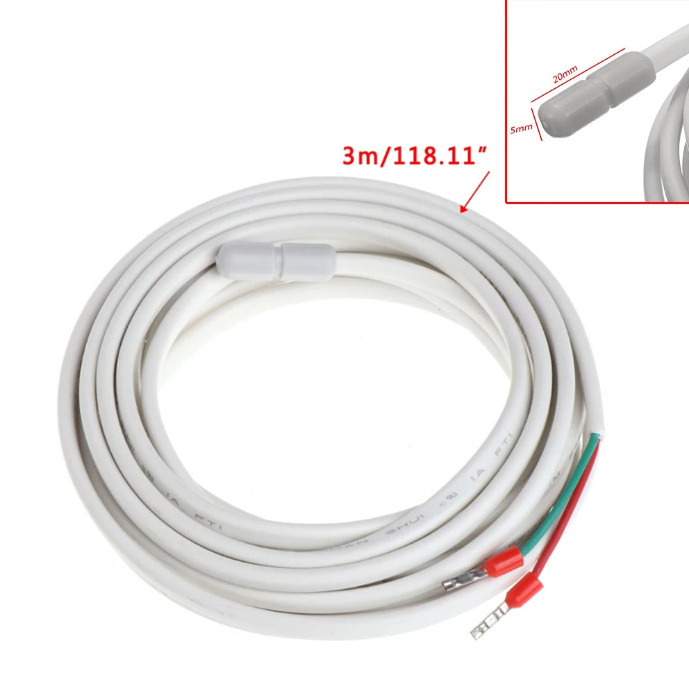 NTC 10K Indoor 3 Meter Cable Floor Heating Sensor