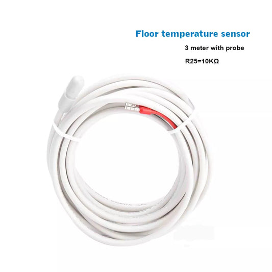 NTC 10K Indoor 3 Meter Cable Floor Heating Sensor