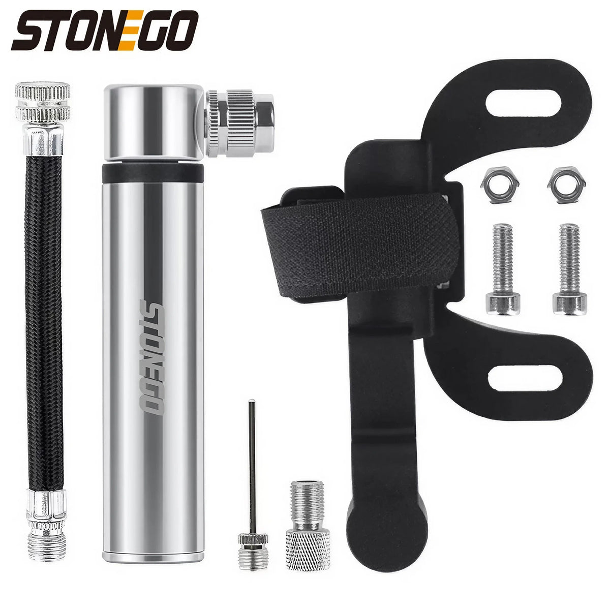 Portable Pocket Bike Pump | High Pressure Mini Pump