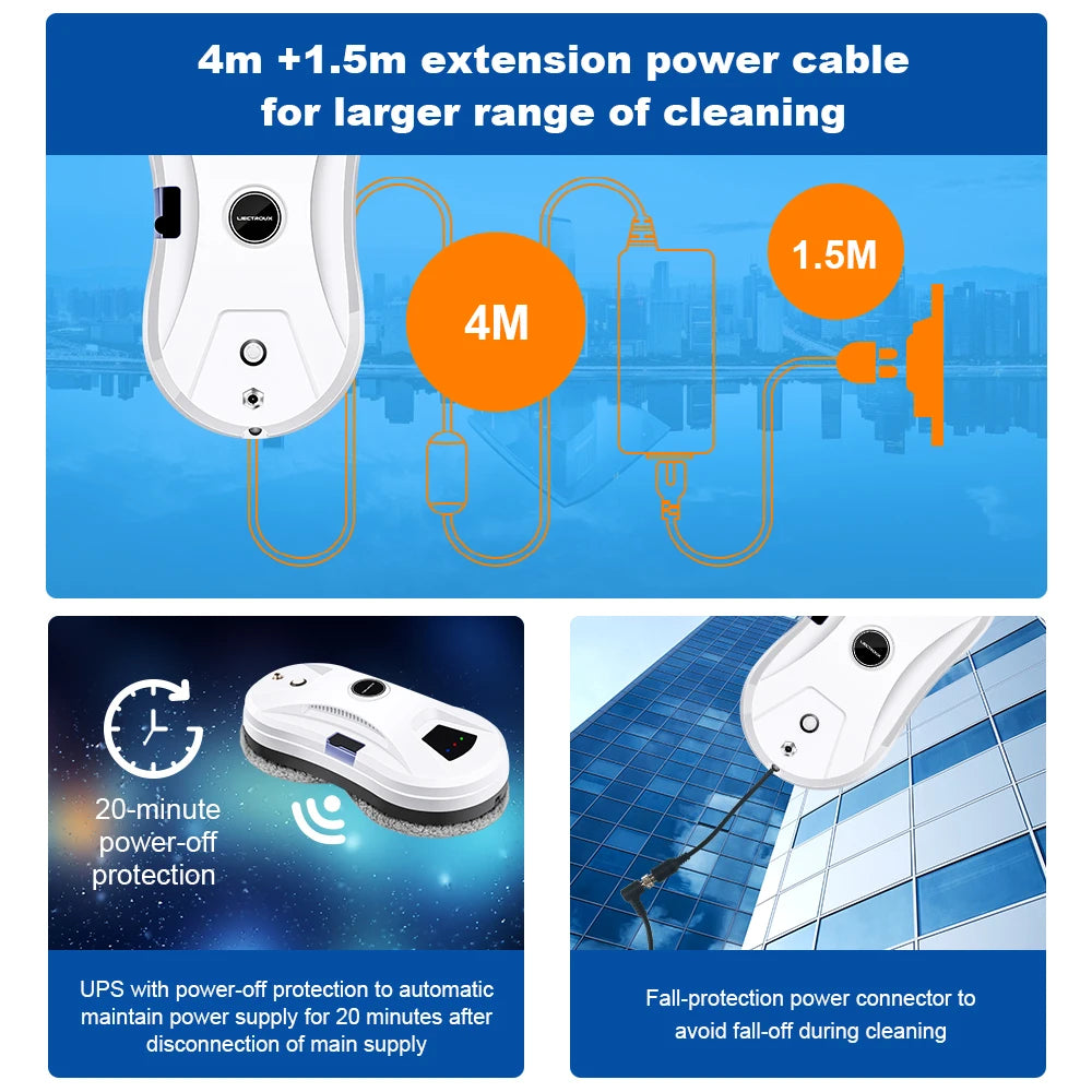 Liectroux YW610 Window Cleaning Robot
