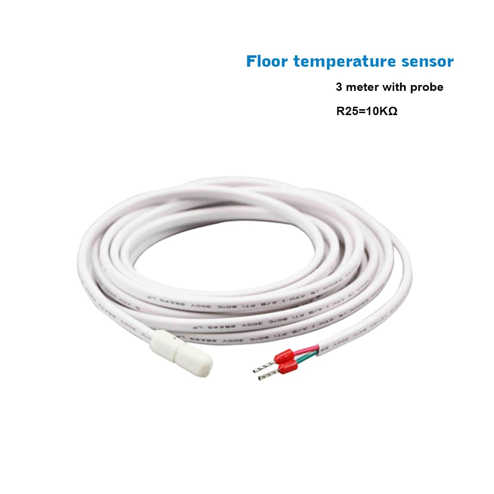 NTC 10K Indoor 3 Meter Cable Floor Heating Sensor