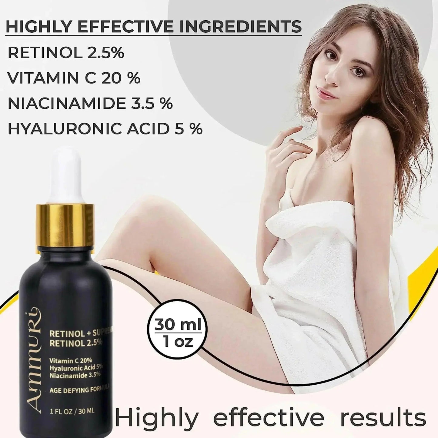 Ammuri Advanced Supreme Retinol Anti-Wrinkle Treatment Serum