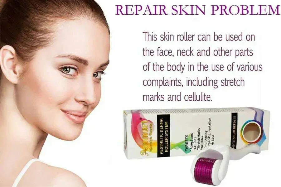 Ammuri Derma Roller for Scars and Anti-Aging Care