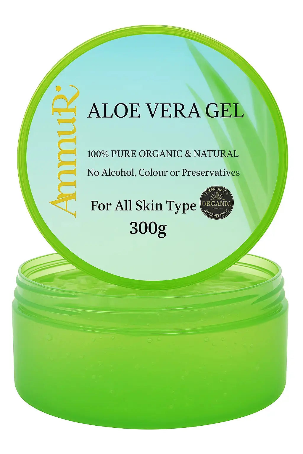 Ammuri Organic Aloe Vera Gel for All Skin Types