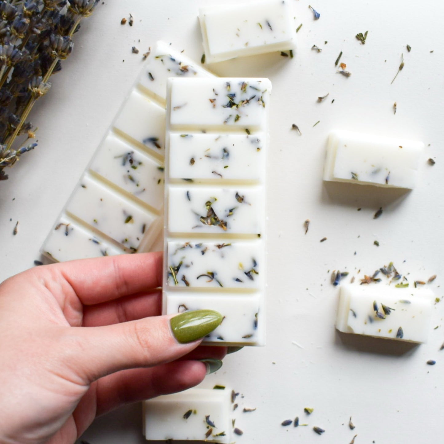 Lavender Botanical Soy Wax Melt Bar