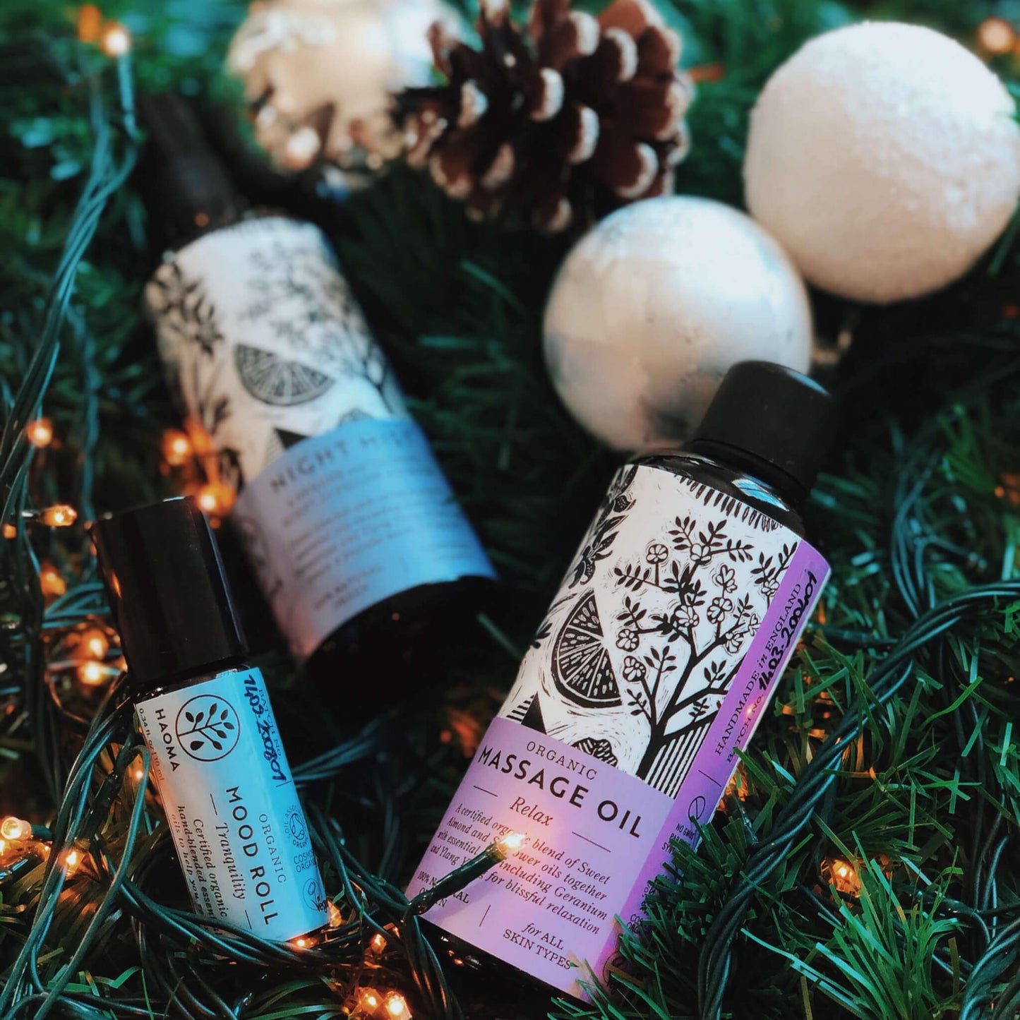 Relax Organic Massage Oil