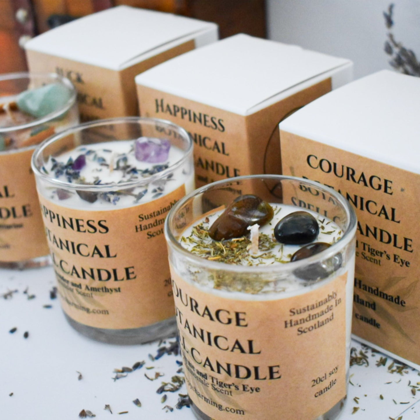 Courage Spell Soy Candle
