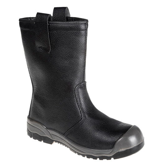 Portwest Steel Action Leather Rigger Boot S1P SR
