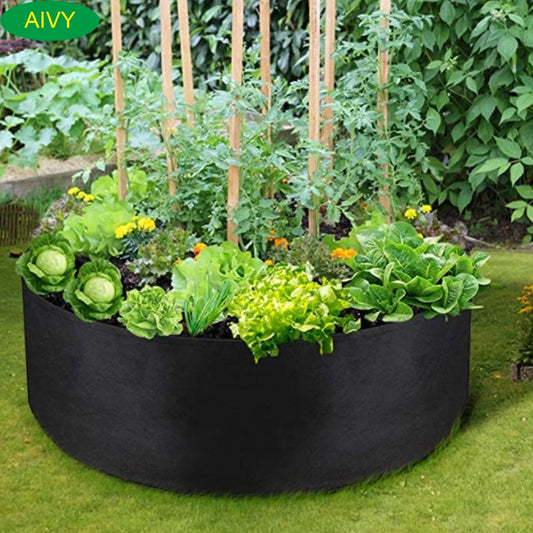 AIVY Growing Bags for Household Plants -  Gardening Pots for Growing Flowers and Vegetables