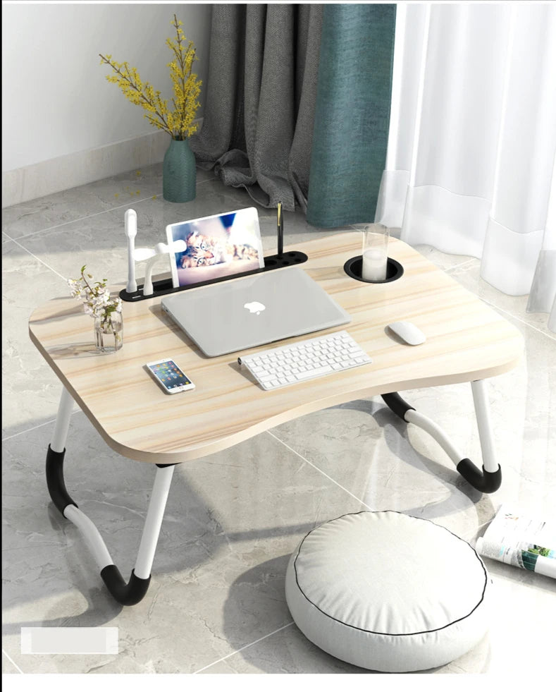 Folding Laptop Desk - Portable Bed & Sofa Companion