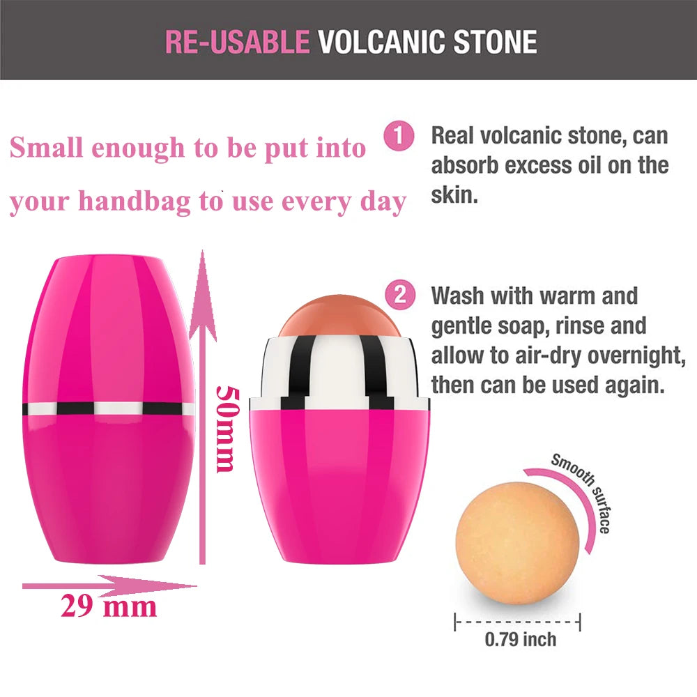 Volcanic Stone Face Roller Blemish Remover