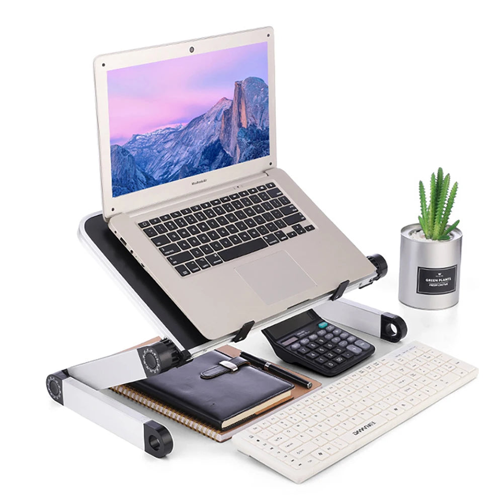 Portable Aluminum Laptop Desk - Ergonomic Lapdesk