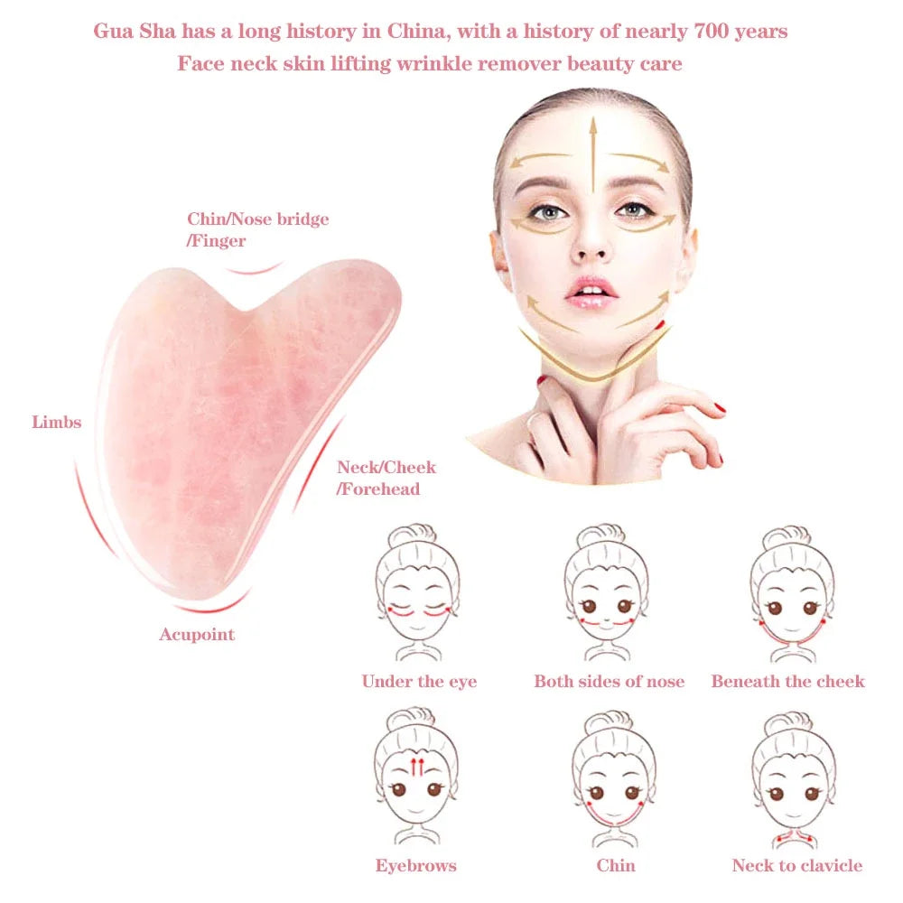 Rose Jade Gua Sha - Beauty Essential