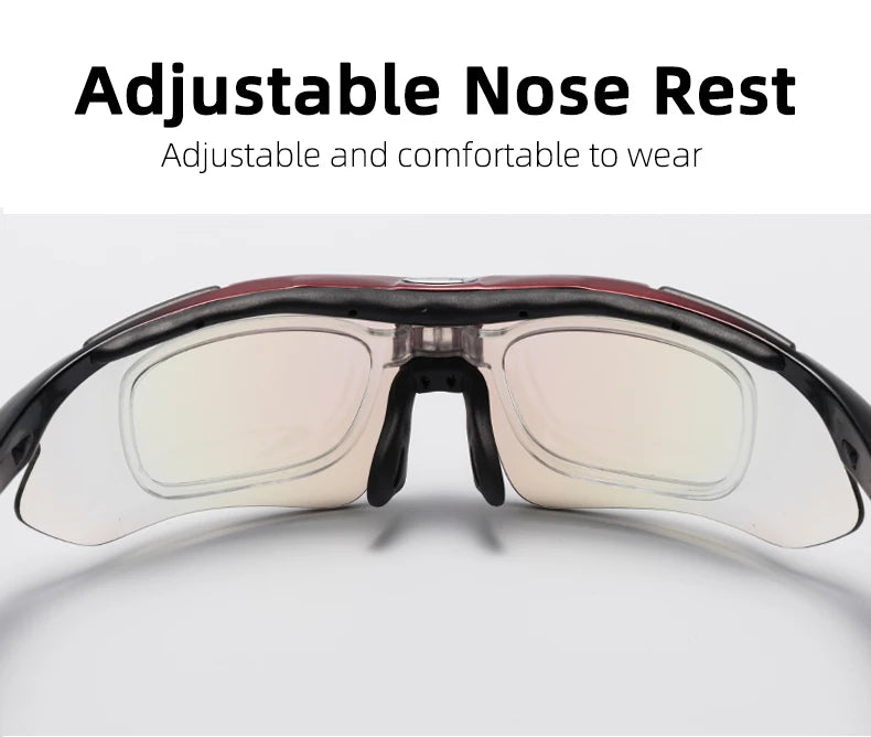 ROCKBROS Cycling Flexible Polarised Photochromic Sunglasses