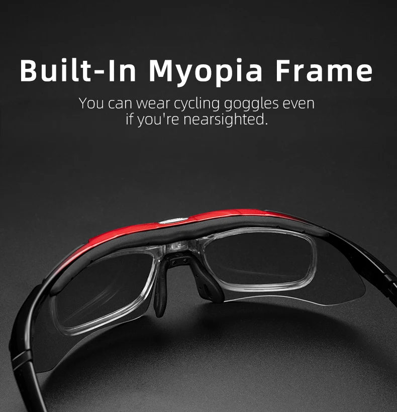 ROCKBROS Cycling Flexible Polarised Photochromic Sunglasses