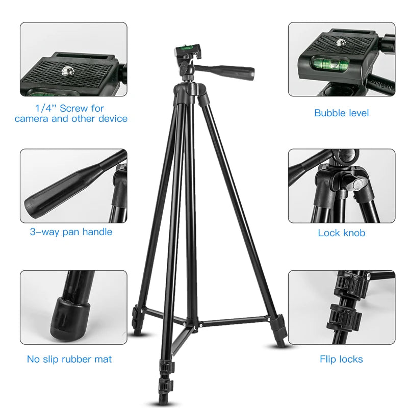 Nagnahz Tripod for Phone 150cm Video Recording